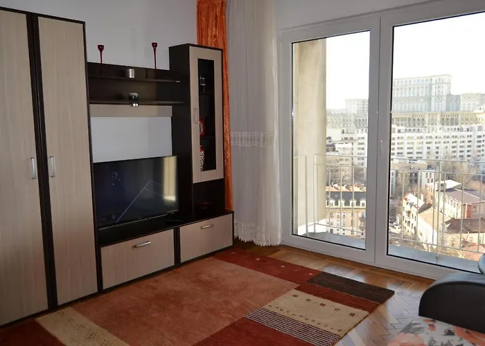 Lägenhet Panorama The Parliament Palace Bukarest